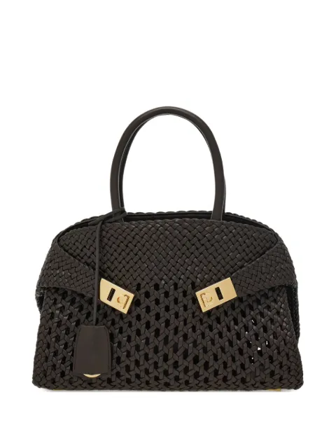 Ferragamo Hug handbag M Brown 789996