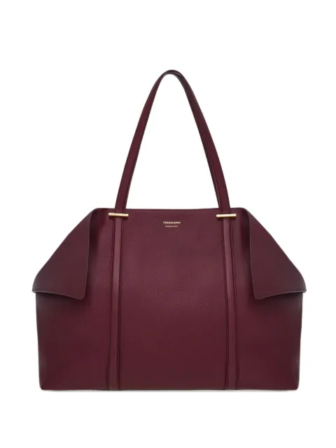 Ferragamo folded tote bag (L) Red 789590