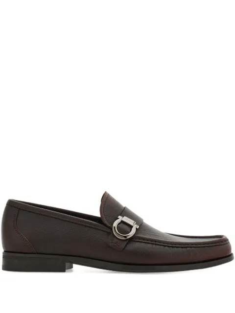 Ferragamo loafers with Gancini detail Red 791766