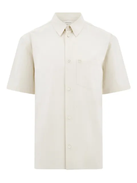 Ferragamo chest-pocket short-sleeve shirt White 790068