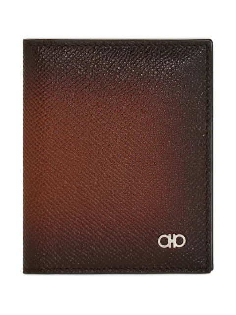 Ferragamo gancini credit card holder Brown 789688