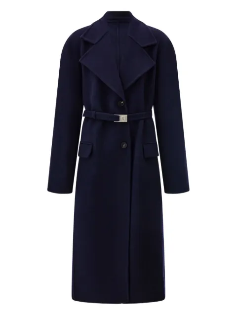 Ferragamo single breasted coat Blue 790457