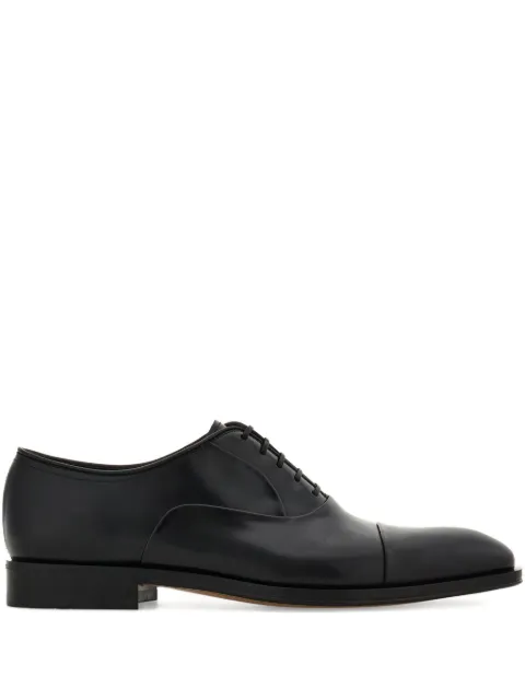 Ferragamo oxford shoes with toe cap Black 789433
