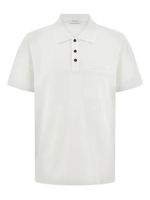 Ferragamo cotton polo shirt White 790947