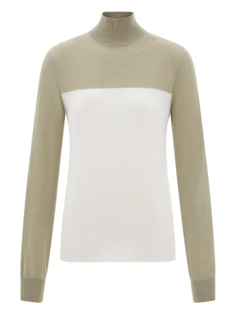 Ferragamo colour-block sweater Neutrals 790869