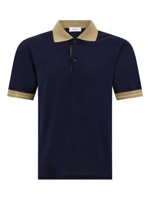Ferragamo short-sleeve polo shirt Blue 790984