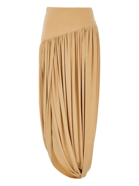 Ferragamo skirt with basque detail Neutrals 788180