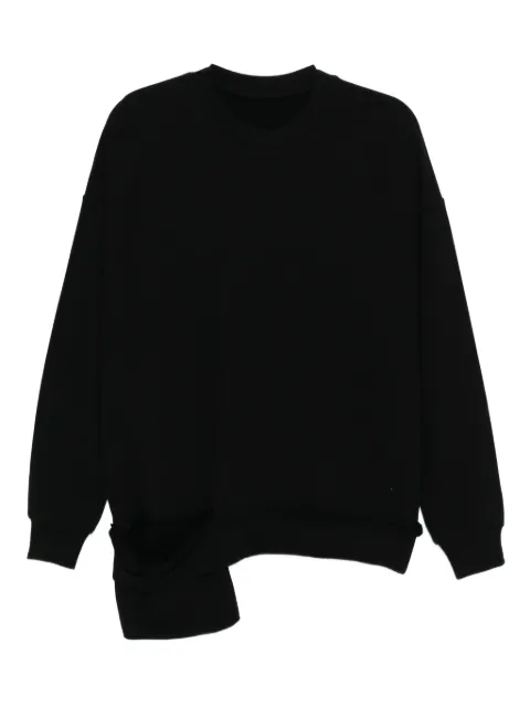 Y's cotton sweatshirt Black YLT02060