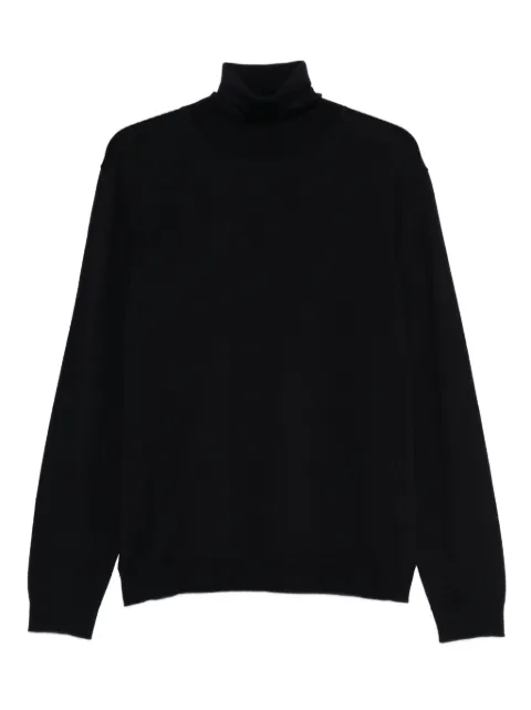 Daniele Fiesoli turtleneck sweater Blue DF002523BLU