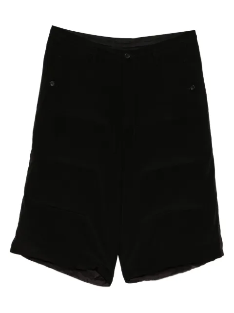 Yohji Yamamoto padded shorts Black HLP41500