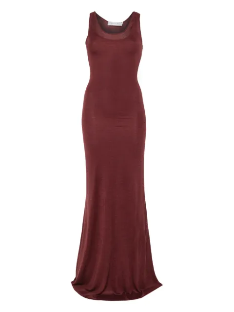 Aya Muse sleeveless maxi dress Red AMPF2531