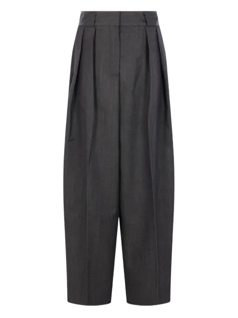 Niccolò Pasqualetti pleated trousers Grey NP08P003WMMECHARCOAL