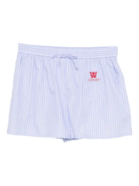 Off-White striped shorts Blue OWCB05JF25FAB0014026