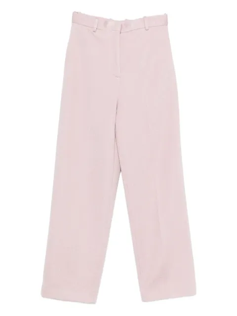 Jil Sander concealed-fastening trousers Pink J03KA0334J20232