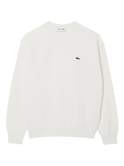 Lacoste logo-patch sweater White AF4158