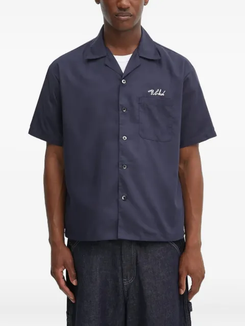 Neighborhood pocket short-sleeve shirt Blue 251TSNHSHM07