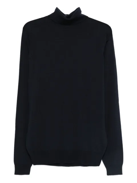 John Smedley roll-neck sweater Blue CONNELLPULLOVER