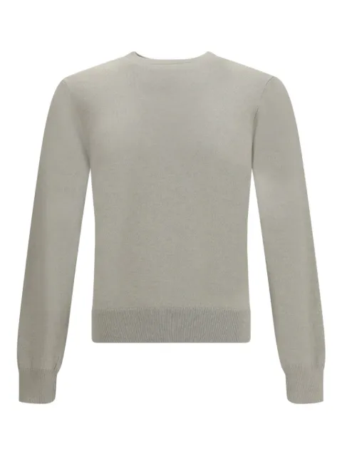 Cruciani crew-neck fine-knit sweater Grey UC5200110A52GC01