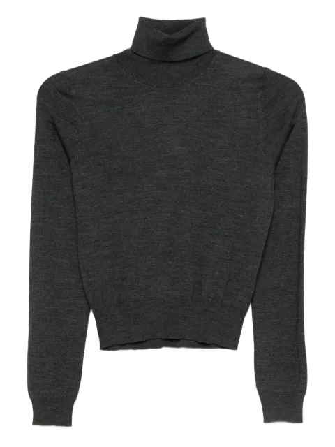 GOES BOTANICAL roll-neck sweater Grey D233