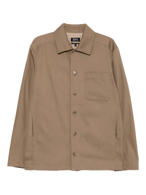 A.P.C. Jeffray jacket Brown COFCOH02991