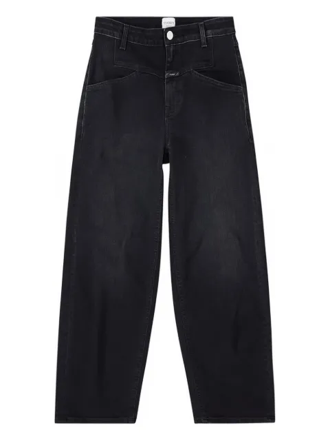 Closed pocket-detail cotton jeans Black C2114702G2G