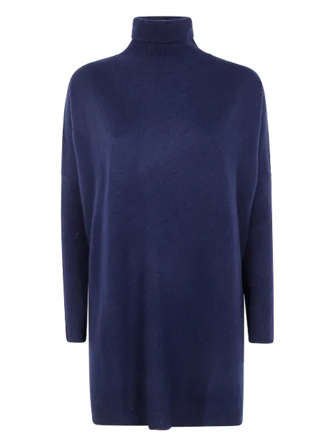 absolut cashmere roll-neck long-sleeve sweater Blue ACF202401C