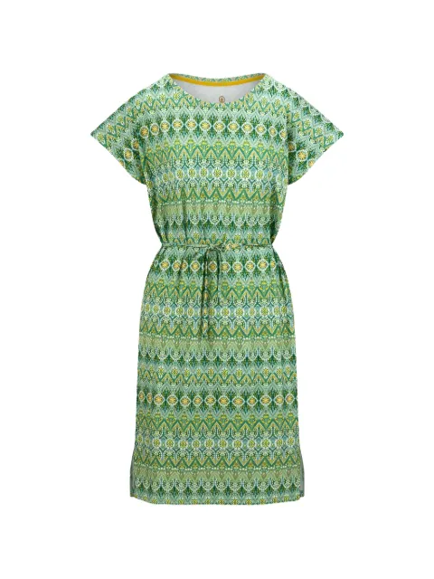 PIP STUDIO Ashanti patterned tie-waist top Green 51517173