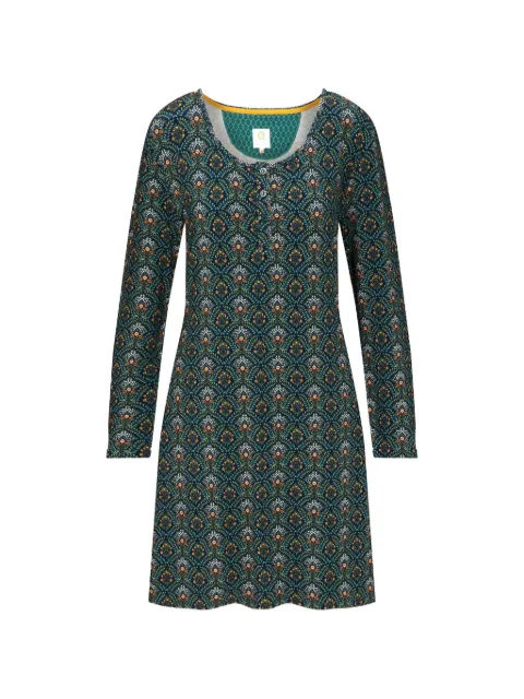 PIP STUDIO long-sleeve patterned nightdress Green 51503515