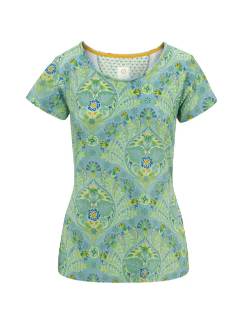PIP STUDIO floral-print T-shirt Blue 51512562