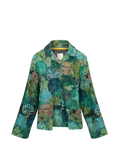 PIP STUDIO floral-print blouse Green 51508034