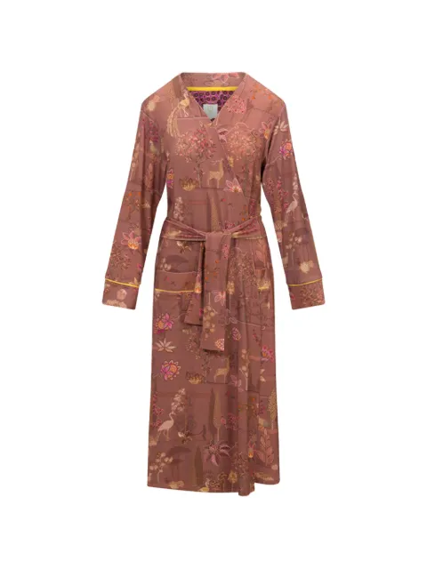 PIP STUDIO floral print robe Pink 51510532