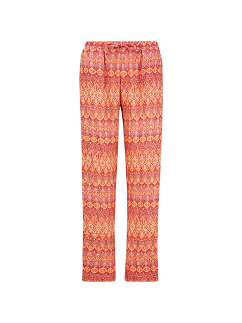 PIP STUDIO drawstring patterned trousers Orange 51600460