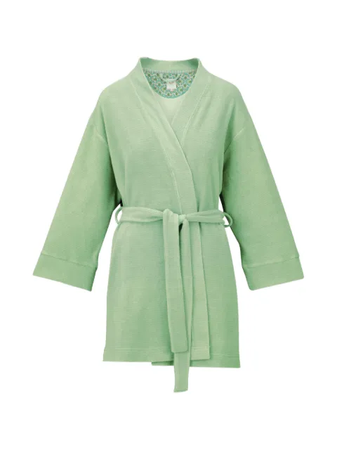PIP STUDIO shawl collar cotton jacket Green 51510621