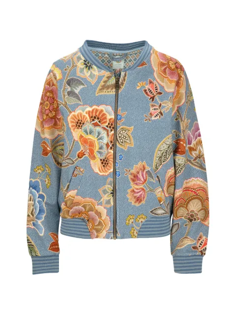 PIP STUDIO Nicos zip-up bomber jacket Blue 51515113