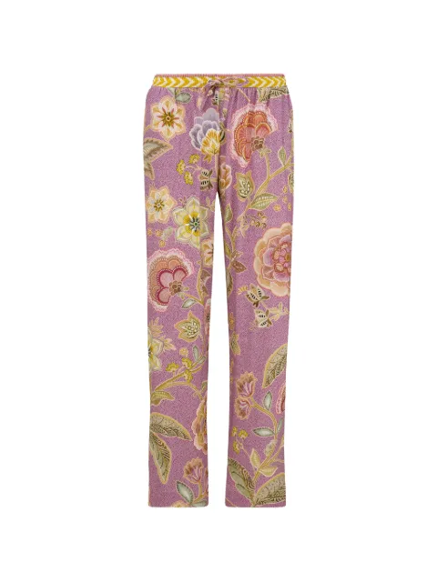 PIP STUDIO Belin floral-print trousers Purple 51600448