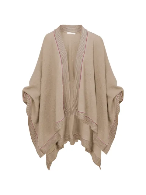 PIP STUDIO striped open-front cape Neutrals 51283024