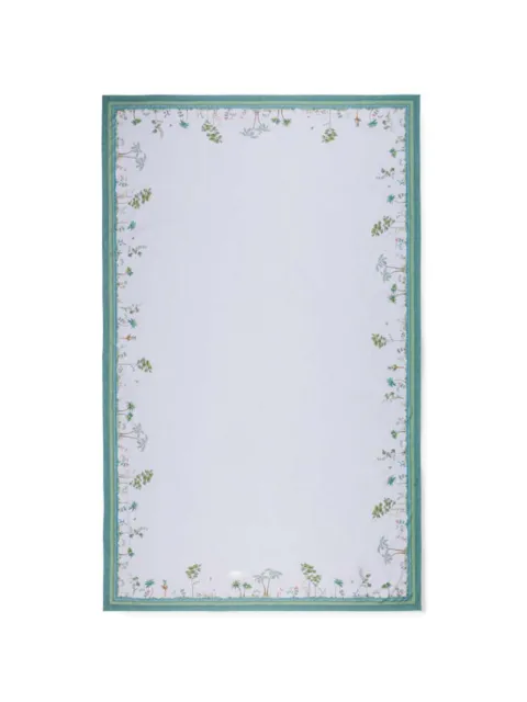 PIP STUDIO Jolie floral-print border tablecloth White 51035053