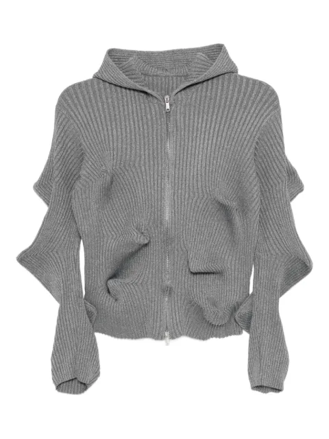 JNBY mid-length hooded jacket Grey 5P0312210