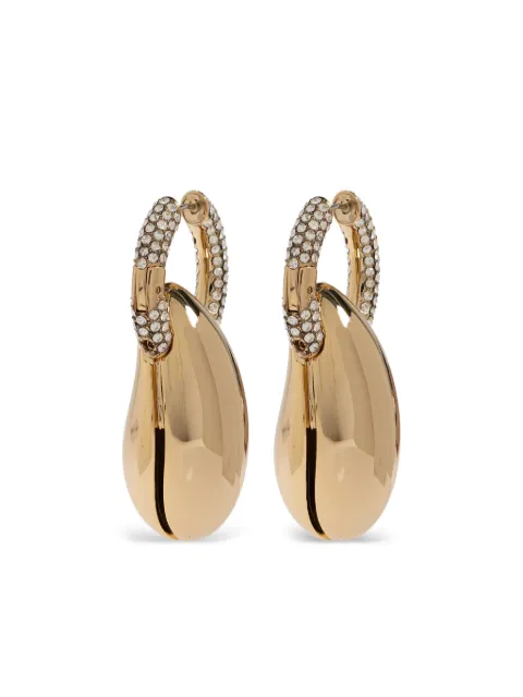 Tory Burch huggie-fastening drop earrings Gold 176681