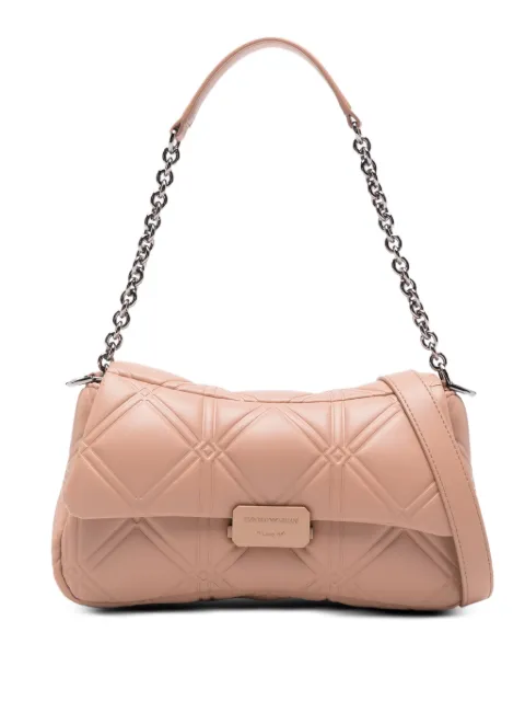 Emporio Armani quilted shoulder bag Pink EW002644AF18575U6078