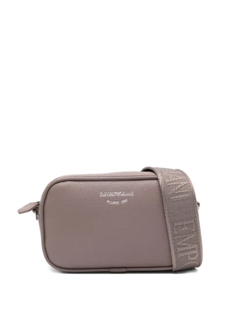Emporio Armani deer-print shoulder bag Brown EW000537AF12036M1057