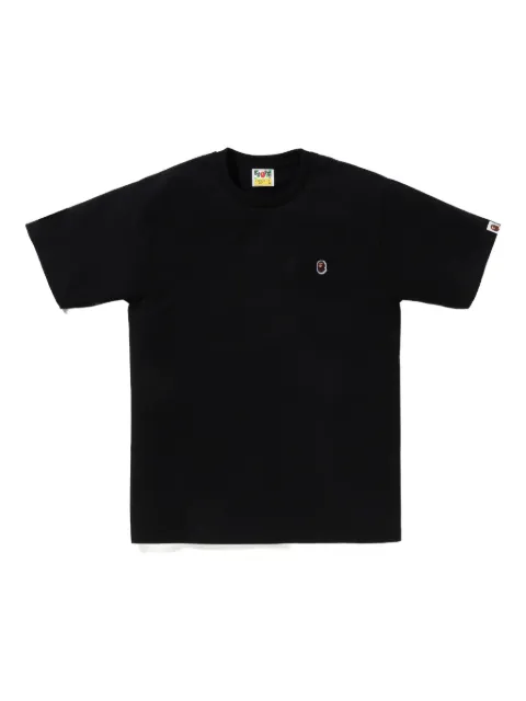 A BATHING APE® logo T-shirt Black 001TEL801004M