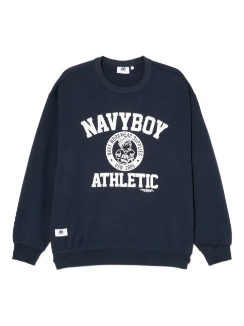 CHOCOOLATE graphic-print sweatshirt Blue B1XSWM00406X