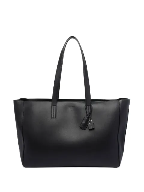 TOM FORD padlock-detail leather tote bag Black H0690LCL468S