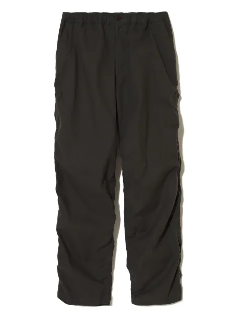 Undercover elastic-waist pants Brown UP2E45021