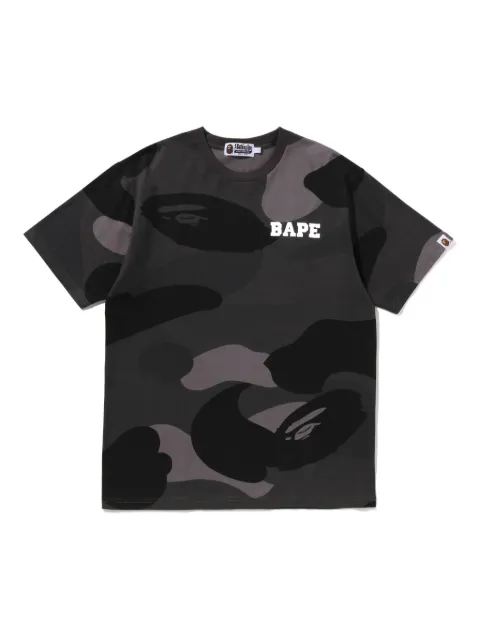 A BATHING APE® Mega Color Camo T-shirt Black 001CSL801016M