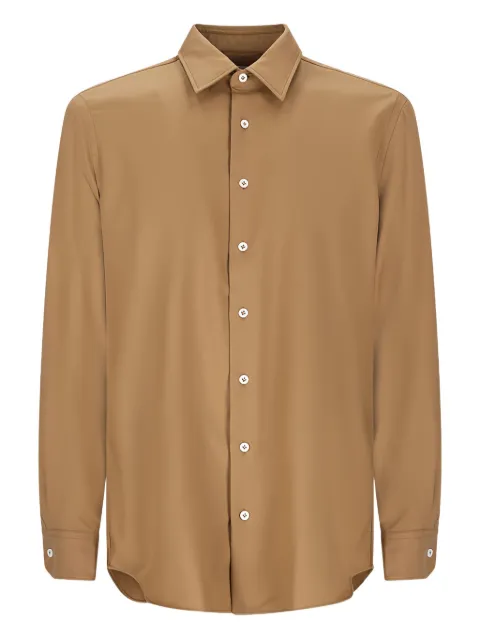 Lardini buttoned shirt Brown CNNAVIDCN65402