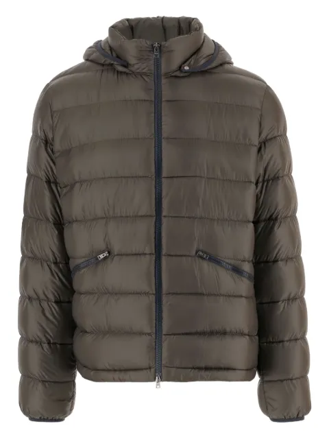Herno padded hooded jacket Green PI001299U12020Z7784