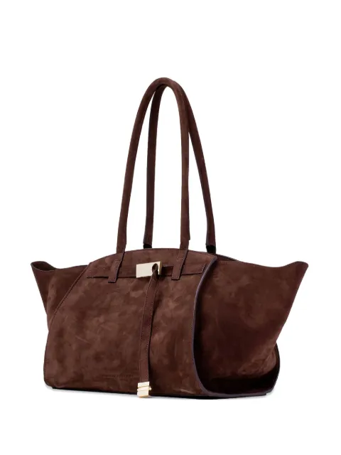 Benedetta Bruzziches Mame Weekend suede shoulder bag Brown MAMEEVERYDAYMULLEDWINE