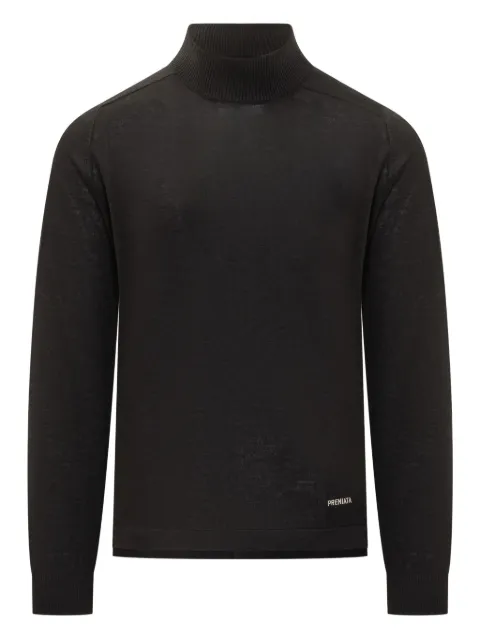 Premiata roll-neck pullover Black PMG19